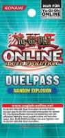 YU-GI-OH! ONLINE 3 BOOSTERPASS DUELPASS PHASE 12 RAINBOW EXPLOSION